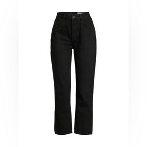 Rag & Bone Nina High Rise Ankle Cigarette Jeans - Washed Black